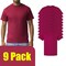 Gildan Unisex Ultra Cotton Short Sleeve T-Shirt Craft Bundle, Cardinal Red Crewneck Tee (S–5XL)